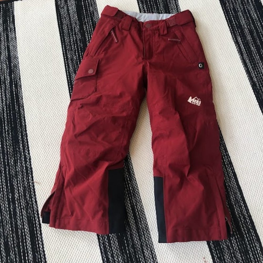 REI Kids Red Snow Pants
